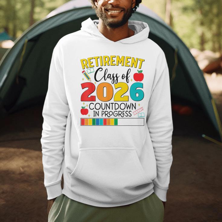 Retirement Class Of 2026 Countdown In Progress Teacher Men Hoodie, novelty gifts, funny gifts