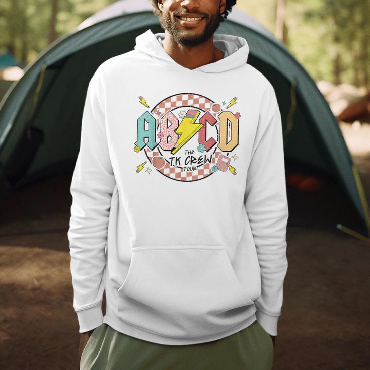 Retro ABCD Transitional Kindergarten Teacher Tour TK Teacher Men Hoodie, novelty gifts, funny gifts