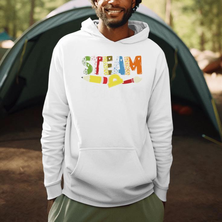 Steam Teacher Science Tech Engineering Arts Maker Men Hoodie, novelty gifts, funny gifts