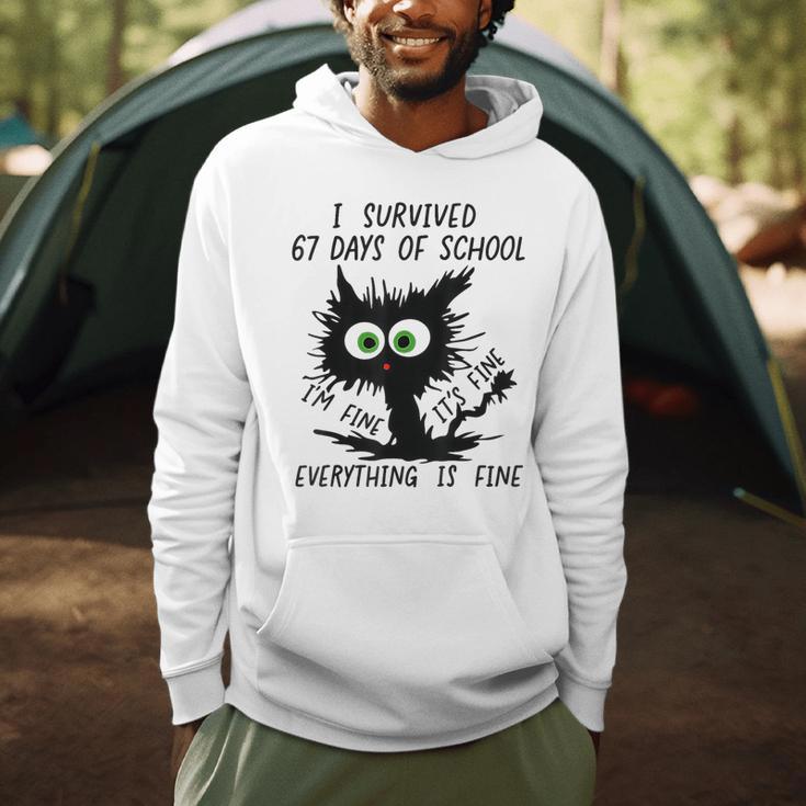 I Survived 67 Days Of School Teachers Students Humor Men Hoodie, novelty gifts, funny gifts I Survived 67 Days Of School Teachers Students Humor Men Hoodie, novelty gifts, funny gifts