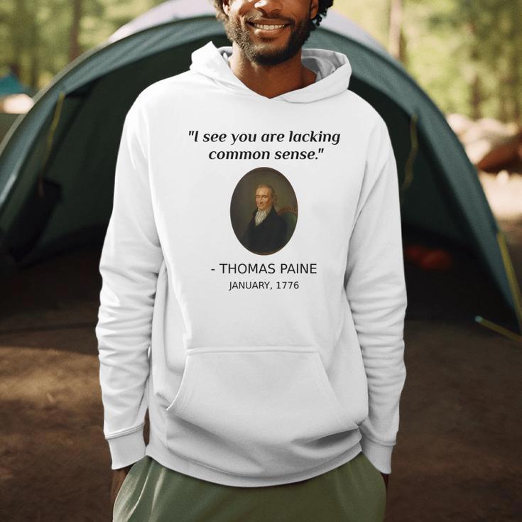 Thomas Paine Common Sense USA History Teacher Student Men Hoodie, novelty gifts, funny gifts Thomas Paine Common Sense USA History Teacher Student Men Hoodie, novelty gifts, funny gifts