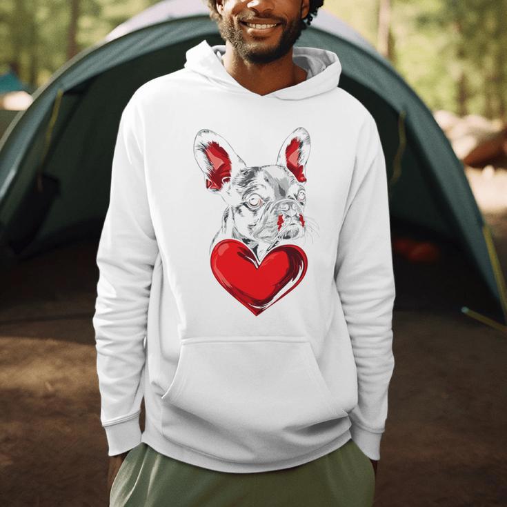 Valentine's Day Boston Terrier Dog Vector Men Hoodie, novelty gifts, funny gifts