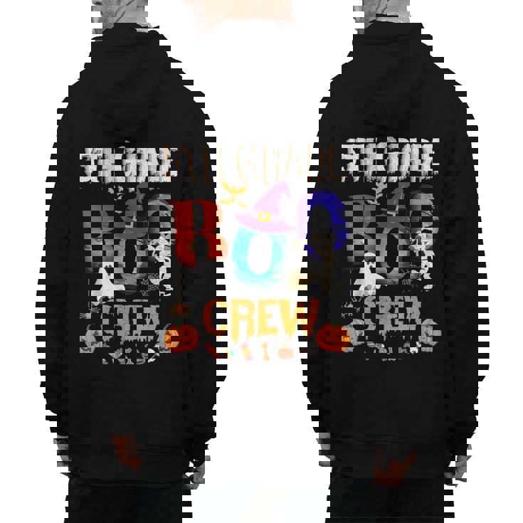 5th Grade Boo Crew Teacher Student Halloween Costume For Men Women Kids Men&#x27;s Hoodie Back Print