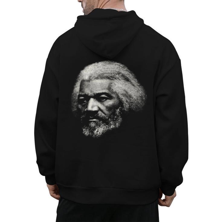 American History Frederick Douglass Teacher Men's Hoodie Back Print