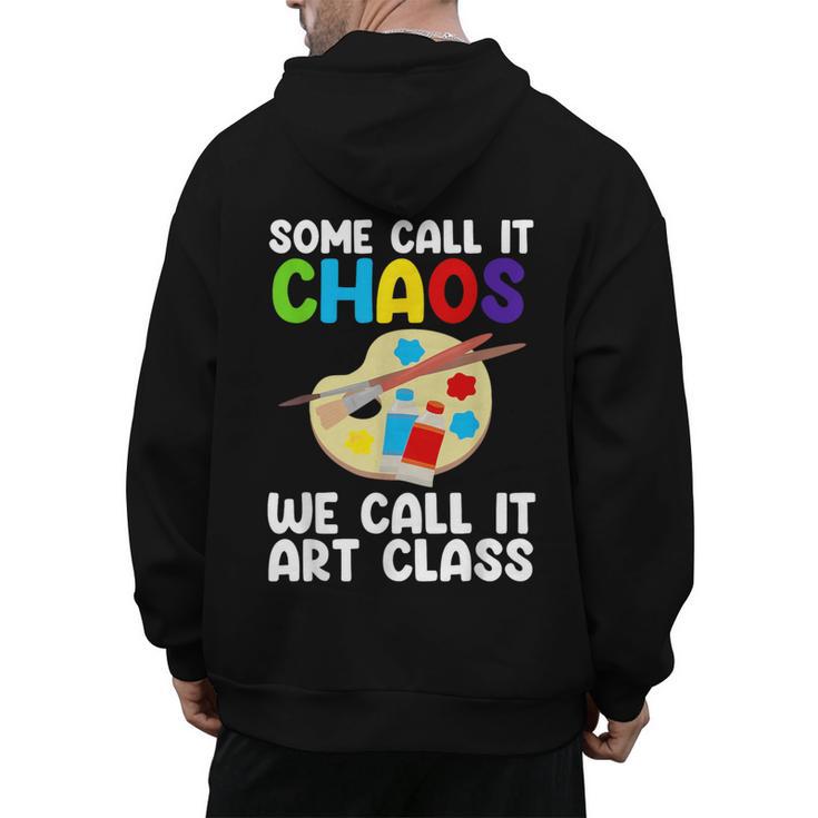 Art Teacher For Men Women Art Teacher Appreciation Men's Hoodie Back Print