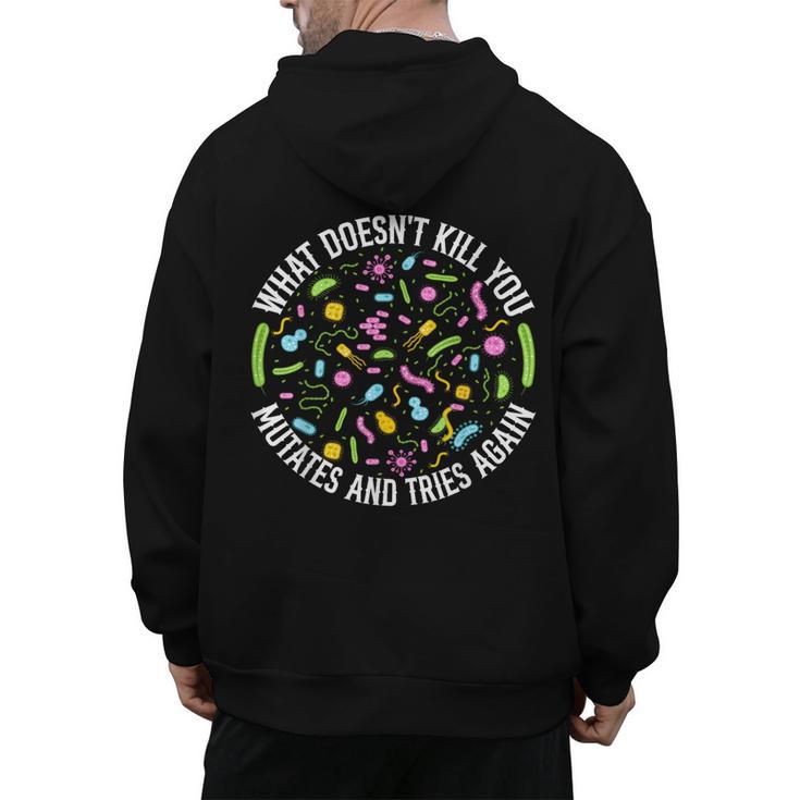 Biology Bio Teachers And Biochemistry Lab Nerds Men's Hoodie Back Print