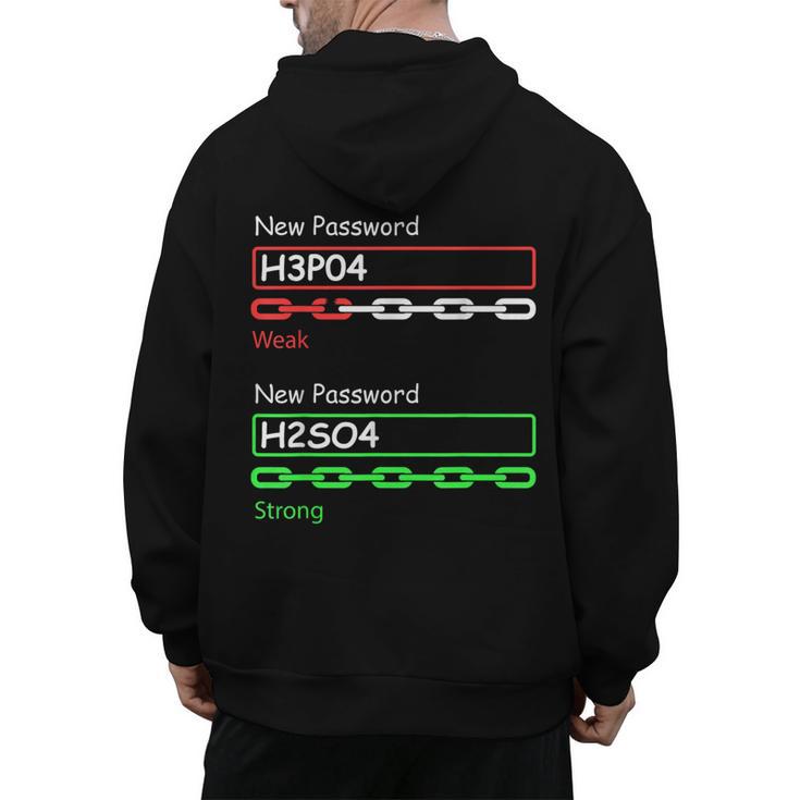 Chemist Science Teacher Student Chemistry Men's Hoodie Back Print