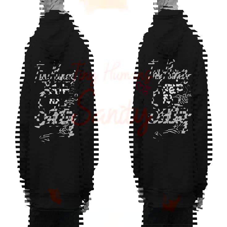 Childcare Provider Daycare Teacher Stole My Sanity Men&#x27;s Hoodie Back Print