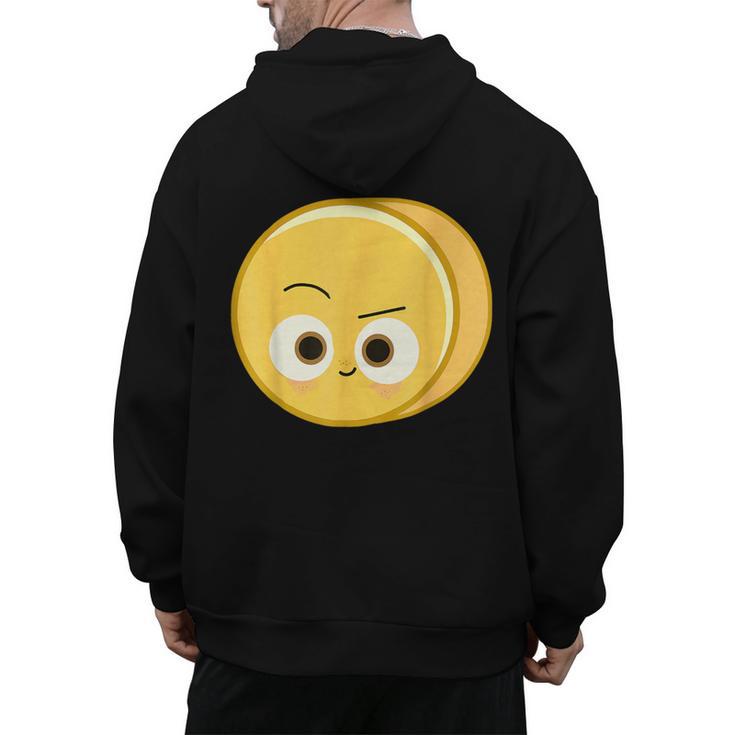Cute Good Egg Teacher Halloween Costume Group The Big Cheese Men's Hoodie Back Print