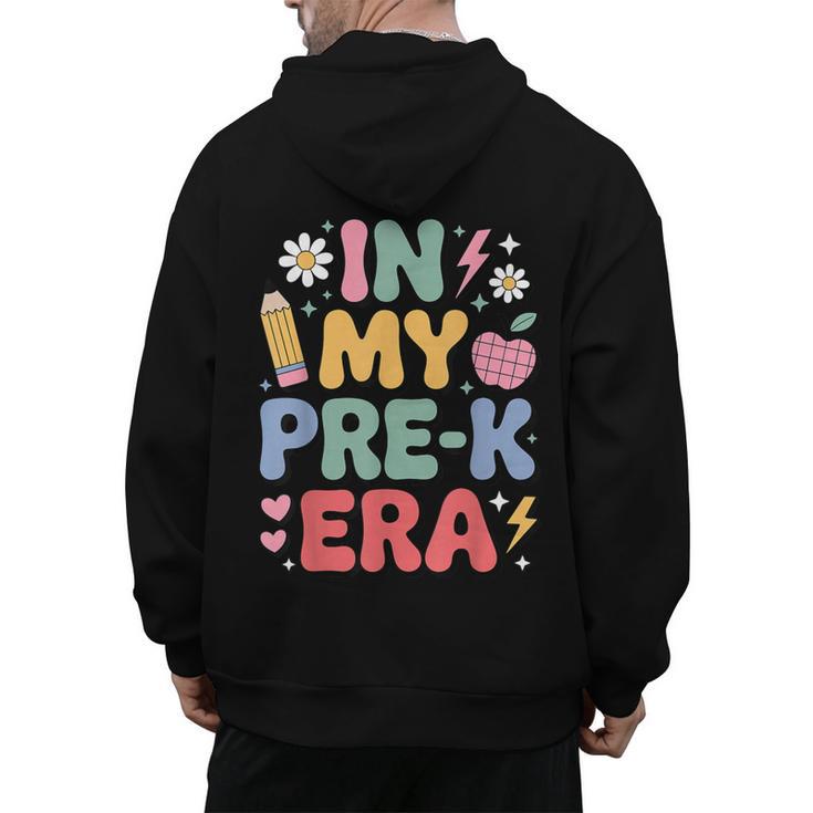 Cute Pre-K For Men Women Kindergarten Pre-K Teacher Men's Hoodie Back Print