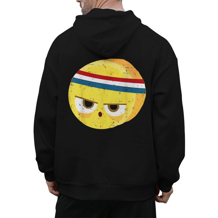 The Eggcellent Athlete Good Egg Teacher Halloween Food Group Men's Hoodie Back Print