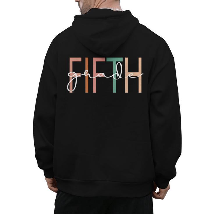Fifth Grade Girls Boys Teacher Team 5th Grade Squad Men's Hoodie Back Print, trending gift Fifth Grade Girls Boys Teacher Team 5th Grade Squad Men's Hoodie Back Print, trending gift