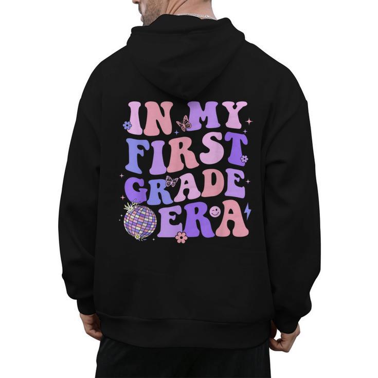 In My First Grade Era 1st Grade Girls Teacher Back To School Men's Hoodie Back Print