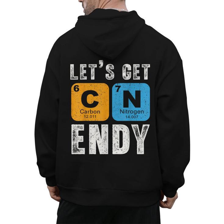Fun 67 Meme Six Seven Science Teacher Periodic Table Men's Hoodie Back Print