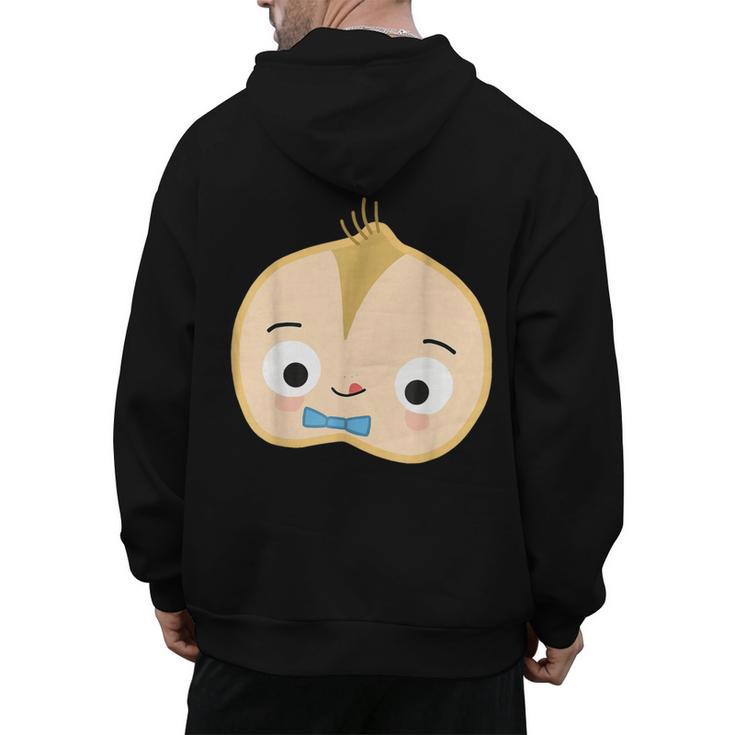 Good Egg Teacher Halloween Costume Group The Cool Bean Men's Hoodie Back Print