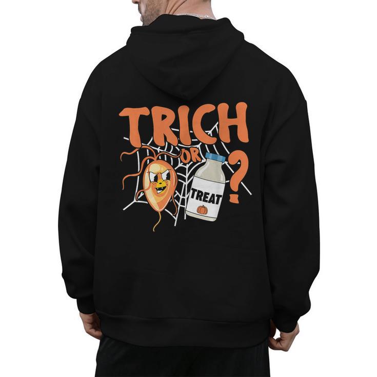 Halloween Medical Lab Science Microbiology Scientist Teacher Men Women Men's Hoodie Back Print