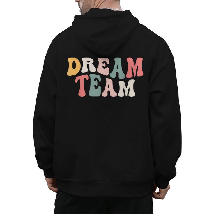 Last Day Of School Back To School Dream Team Teacher Kids Men's Hoodie Back Print, trending gift Last Day Of School Back To School Dream Team Teacher Kids Men's Hoodie Back Print, trending gift