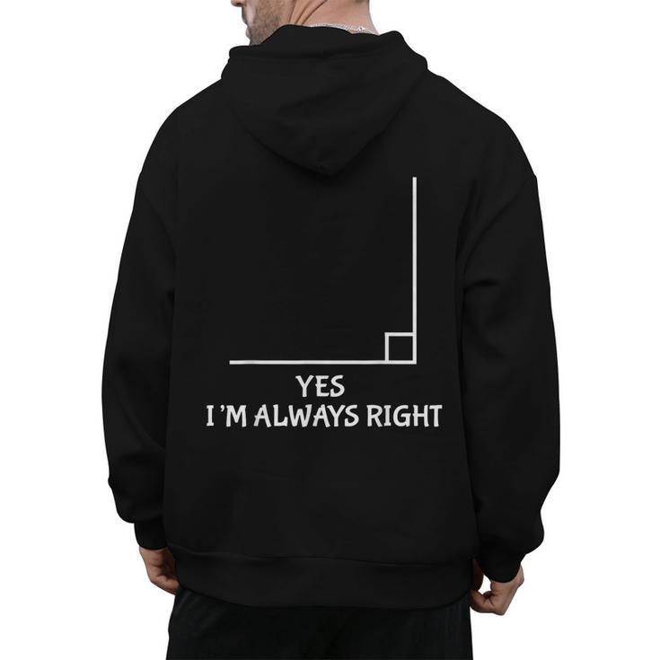 Math Teacher Joke Men Women Fun Best Math Quotes Men's Hoodie Back Print