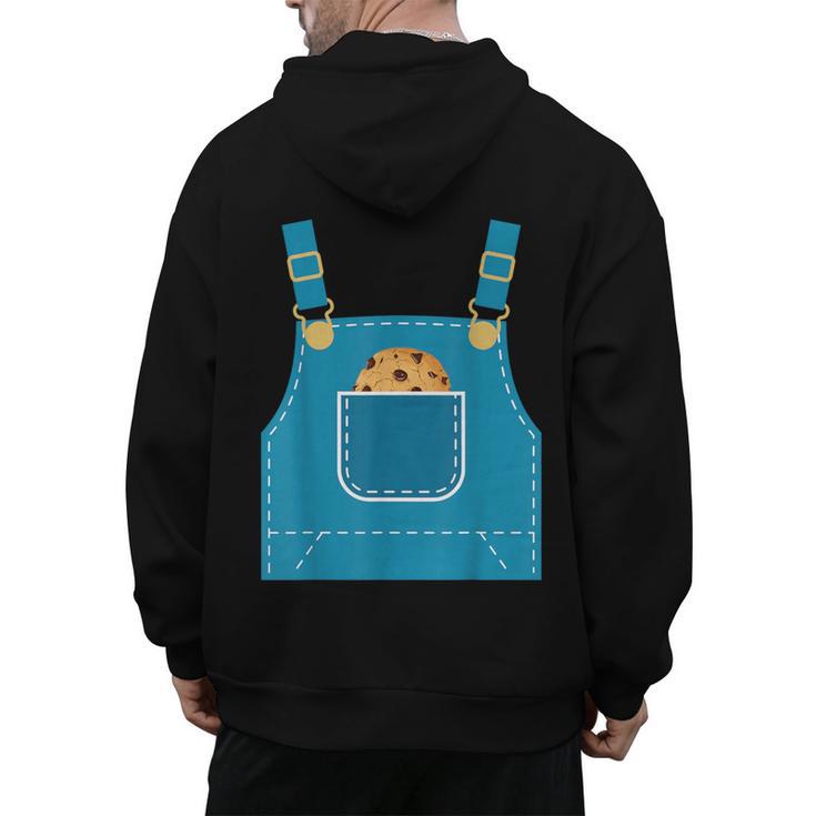 Mouse Halloween Costume Book Cookie Teacher Student Men's Hoodie Back Print