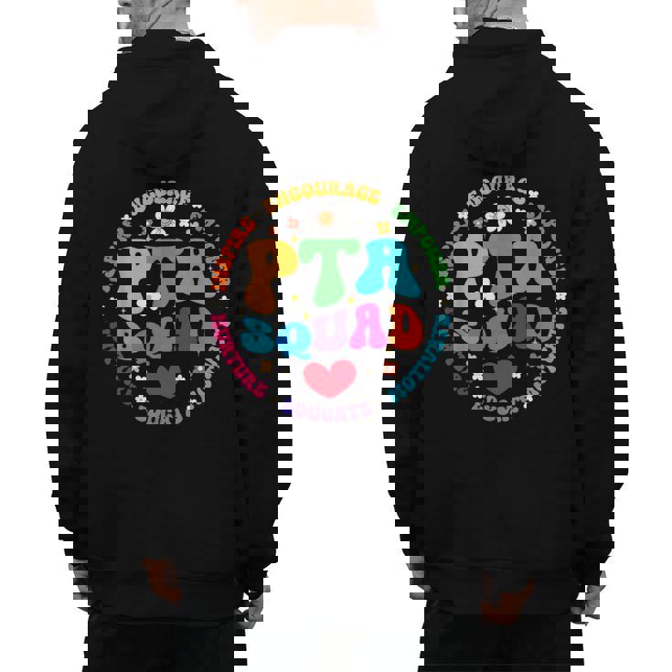 Parents Teacher Association Team Supporter PTA Squad For Men Women Girls Kids Men&#x27;s Hoodie Back Print, trending gift