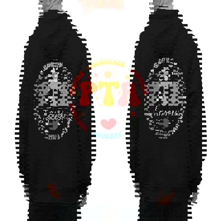 Parents Teacher Association Team Supporter PTA Treasurer For Men Women Girls Kids Men&#x27;s Hoodie Back Print, trending gift