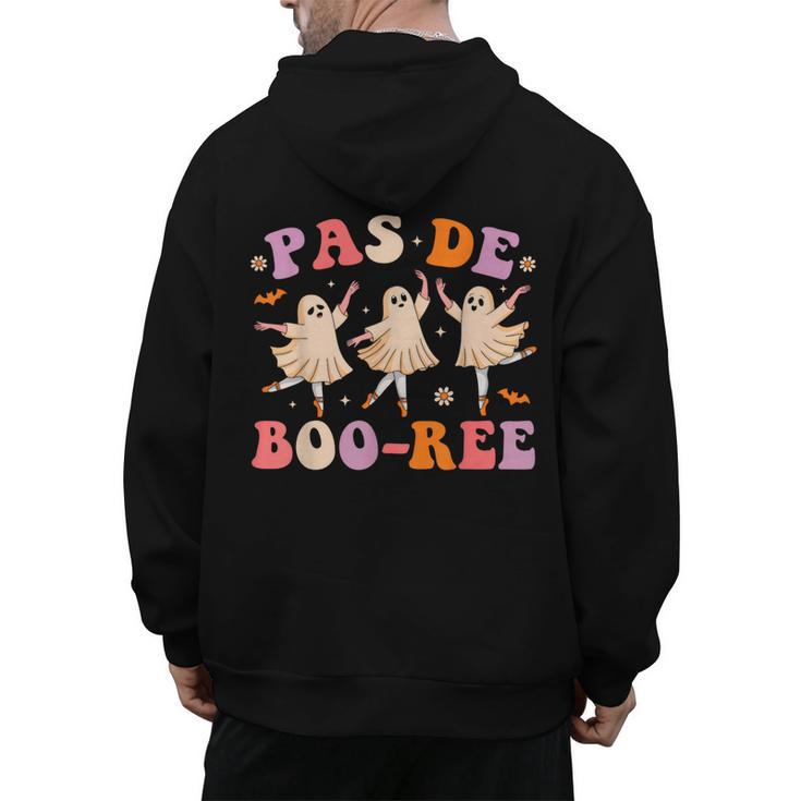 Pas De BOO-Rée Ballet Ghost Dancer Dance Teacher Halloween Men's Hoodie Back Print, trending gift Pas De BOO-Rée Ballet Ghost Dancer Dance Teacher Halloween Men's Hoodie Back Print, trending gift