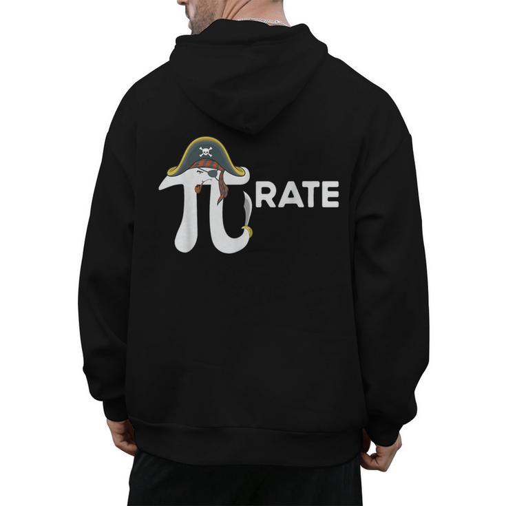 Pirate Pi Math Pie Halloween Costume Teacher Men Women Men's Hoodie Back Print, trending gift