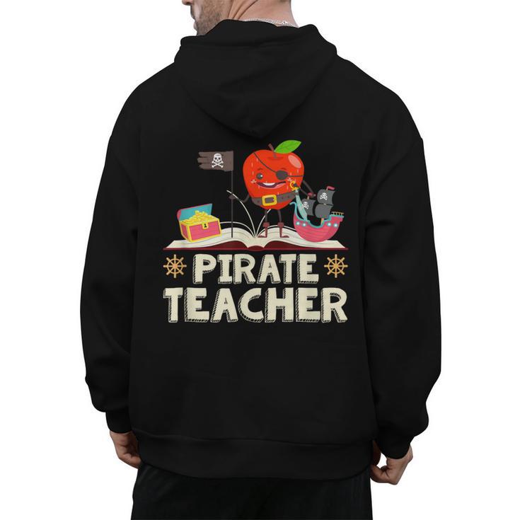 Pirate Teacher Men Women Kids Men's Hoodie Back Print