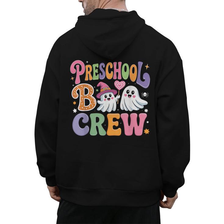 Preschool Boo Crew Preschool Teacher Student Halloween Men's Hoodie Back Print, trending gift Preschool Boo Crew Preschool Teacher Student Halloween Men's Hoodie Back Print, trending gift