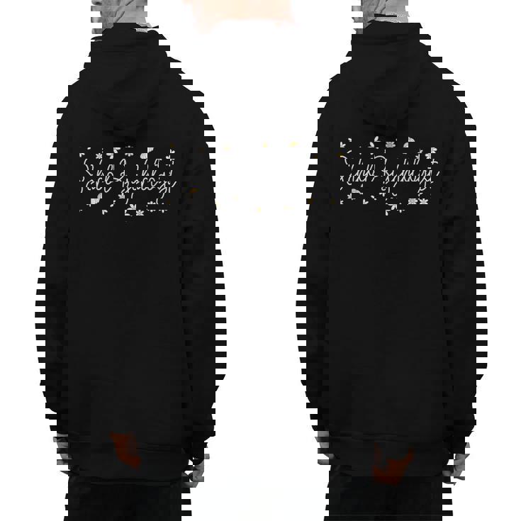 School Psychologist Psychology Teacher Men&#x27;s Hoodie Back Print