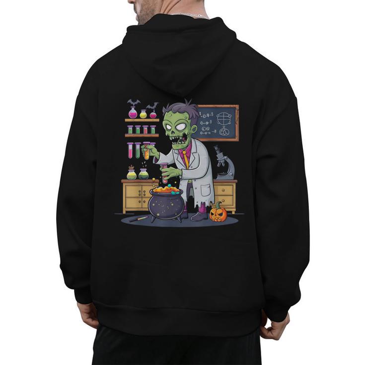Science Teacher Halloween Shirt Zombie Chemistry Scientist Men's Hoodie Back Print, Science Teacher Gifts, trending gift Science Teacher Halloween Shirt Zombie Chemistry Scientist Men's Hoodie Back Print, Science Teacher Gifts, trending gift