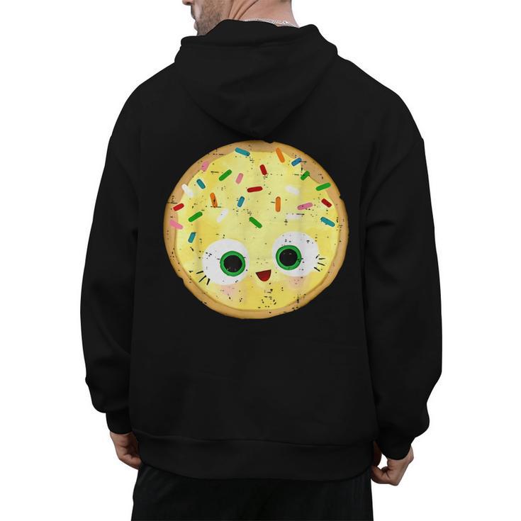 The Smart Cookie Good Egg Teacher Halloween Costume Food Men's Hoodie Back Print