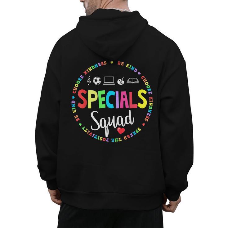 Specials Squad Teacher TRIBE Team Back To Primary School Men Women Girls Kids Men's Hoodie Back Print