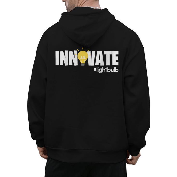 STEAM Teacher Back To School STEM Innovate Science For Men Women Kids Men's Hoodie Back Print