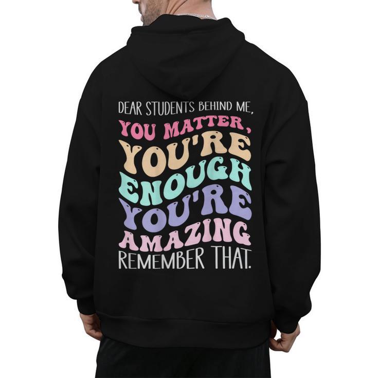Teacher Dear Students Behind Me 1st Day Of School On Back Men's Hoodie Back Print, trending gift Teacher Dear Students Behind Me 1st Day Of School On Back Men's Hoodie Back Print, trending gift