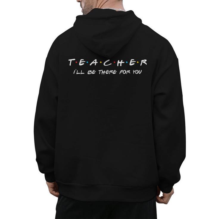 Teacher Friends Shirt For Teachers Men's Hoodie Back Print