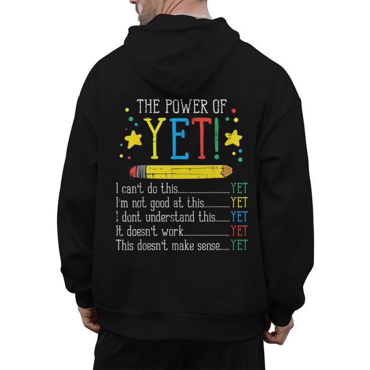 Teacher Power Of Yet Cant Do This Inspirational Women Men Men's Hoodie Back Print, trending gift Teacher Power Of Yet Cant Do This Inspirational Women Men Men's Hoodie Back Print, trending gift