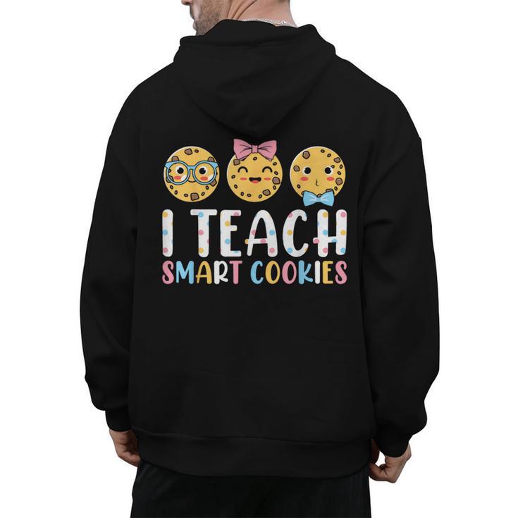 Teacher I Teach Smart Cookies For Men Women Kids Men's Hoodie Back Print