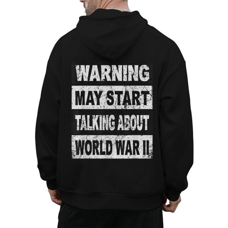 Vintage Historian Shirt History Teacher Co Retro WW2 History Teacher Men's Hoodie Back Print