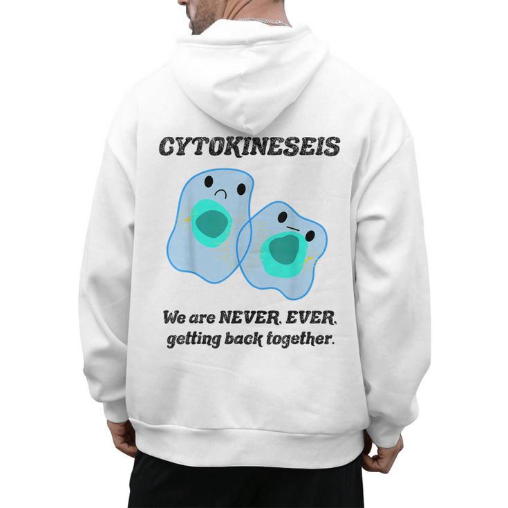 Biology T Shirts Science Biology Teacher Idea Men's Hoodie Back Print