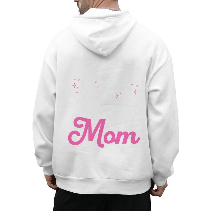 Boston Terrier Mom Men's Hoodie Back Print