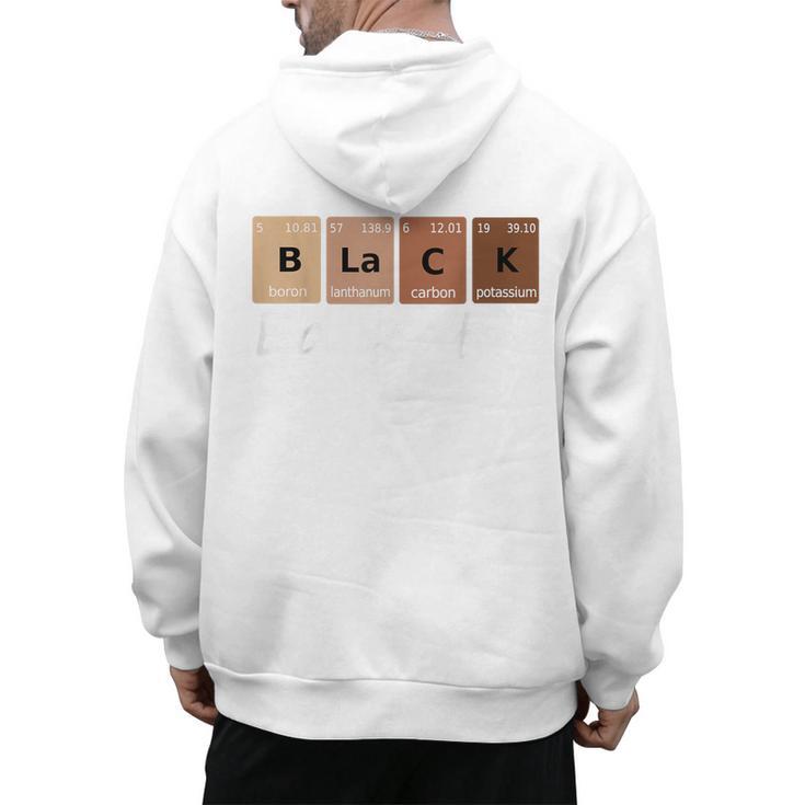 Educator Science Teacher Melanin Educator Science Men's Hoodie Back Print