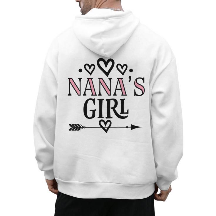Granddaughter Nanas Girl Men's Hoodie Back Print