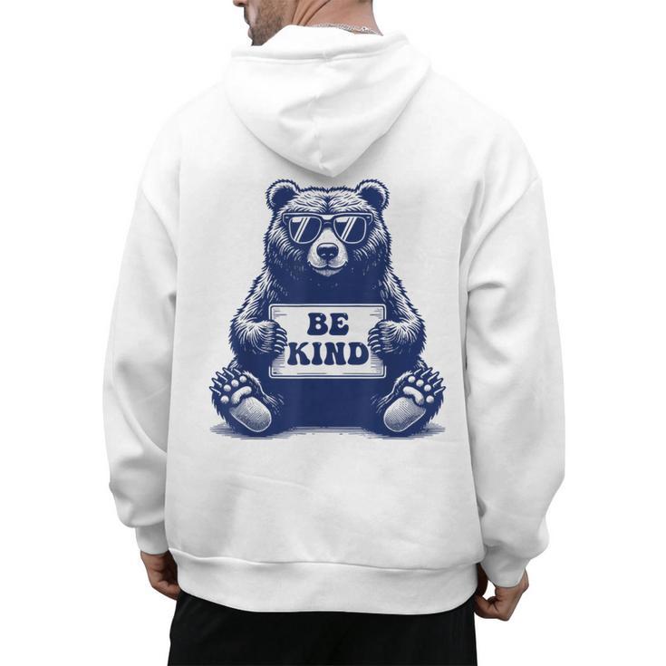 Be Kind For Teacher Kindness Women Men Men's Hoodie Back Print
