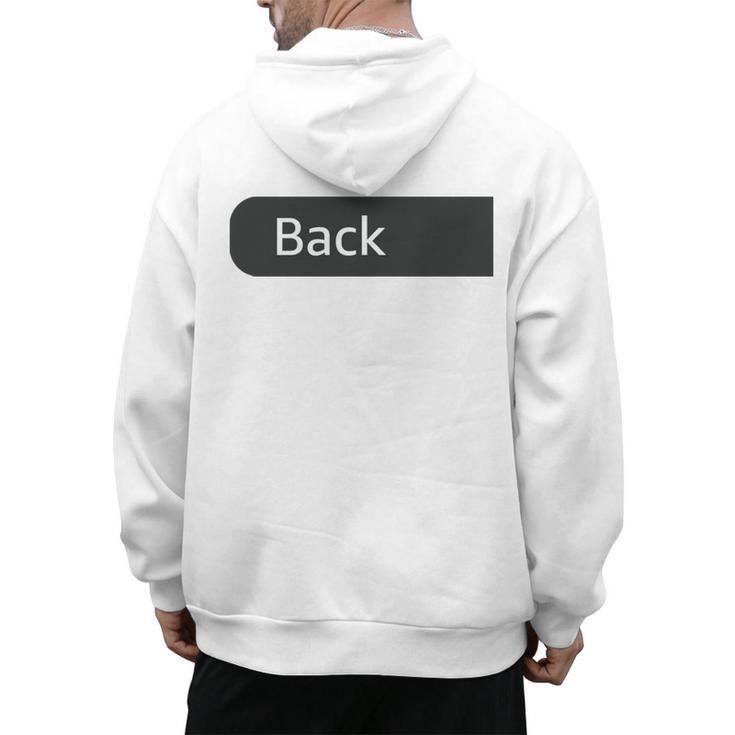 Retro ABCD Teacher Tour Kindergarten Teacher Back To School Men's Hoodie Back Print