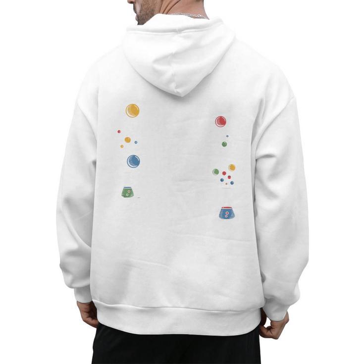 Science Because Figuring Things Out Teacher Pro Scientific Men's Hoodie Back Print