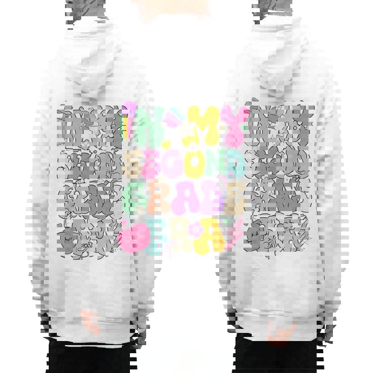 In My Second Grade Era Teachers Women Back To School Girls Men&#x27;s Hoodie Back Print