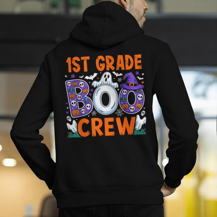 1st Grade Boo Crew First Grade Teacher Kids Happy Halloween Men's Hoodie Back Print, First Grade Teacher Hoodies, funny gift 1st Grade Boo Crew First Grade Teacher Kids Happy Halloween Men's Hoodie Back Print, First Grade Teacher Hoodies, funny gift