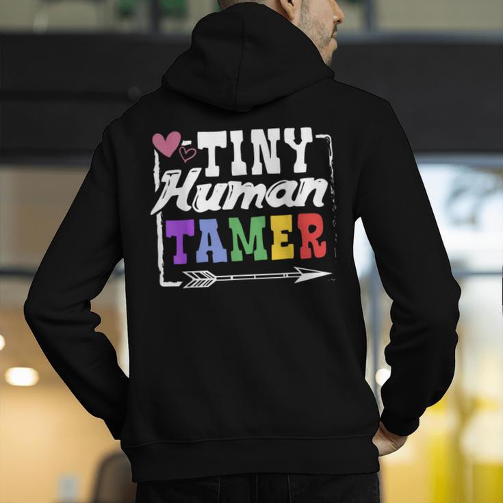 4 Teachers Or Parents Tiny Human Tamer Tee T-Shirt Men's Hoodie Back Print, funny gift 4 Teachers Or Parents Tiny Human Tamer Tee T-Shirt Men's Hoodie Back Print, funny gift