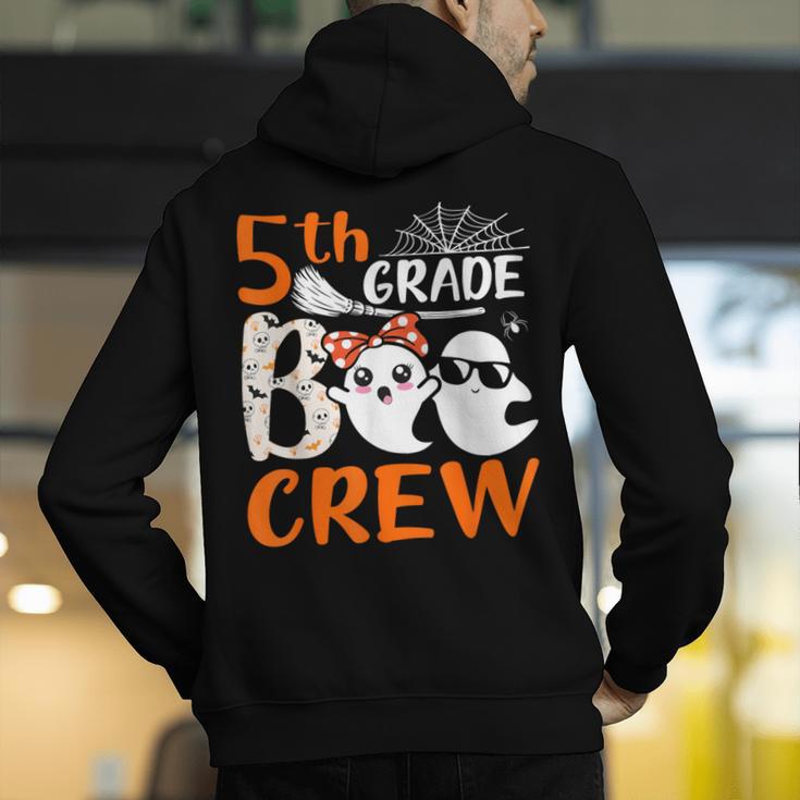 5th Grade Boo Crew Teachers Students Ghost Halloween Men's Hoodie Back Print, funny gift 5th Grade Boo Crew Teachers Students Ghost Halloween Men's Hoodie Back Print, funny gift